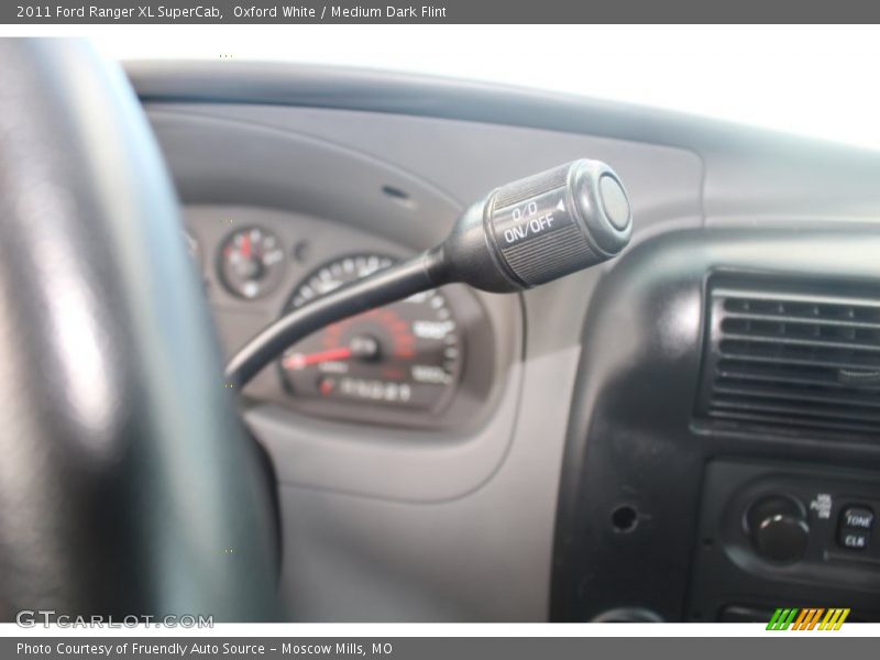 Oxford White / Medium Dark Flint 2011 Ford Ranger XL SuperCab