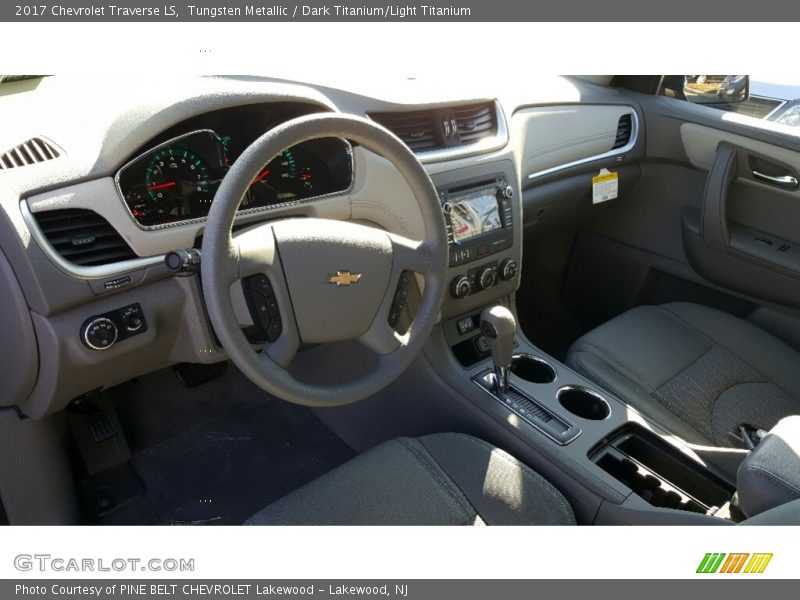 Tungsten Metallic / Dark Titanium/Light Titanium 2017 Chevrolet Traverse LS