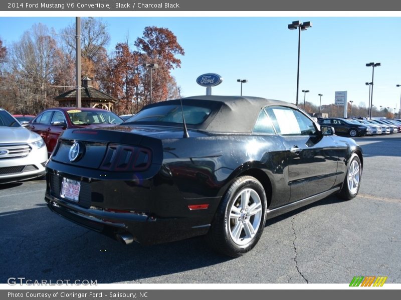 Black / Charcoal Black 2014 Ford Mustang V6 Convertible