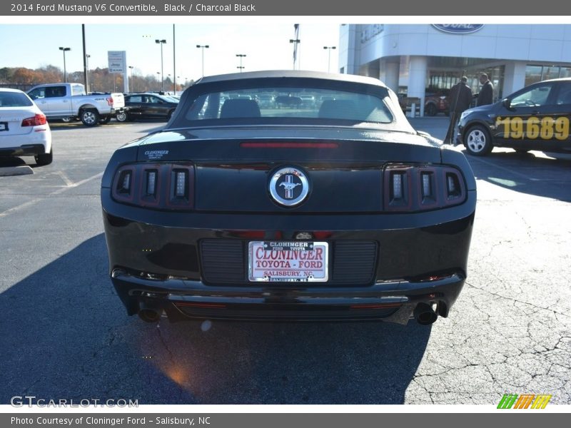 Black / Charcoal Black 2014 Ford Mustang V6 Convertible