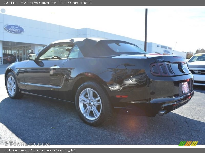 Black / Charcoal Black 2014 Ford Mustang V6 Convertible