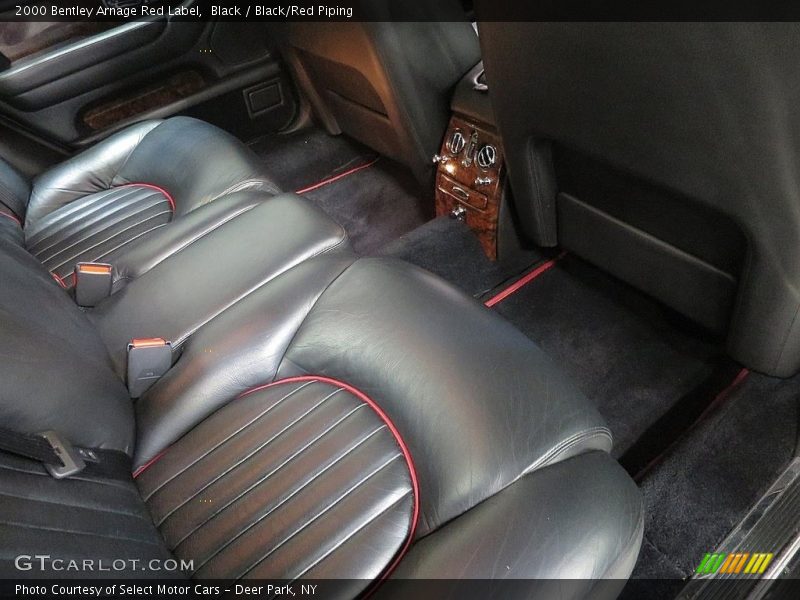 Rear Seat of 2000 Arnage Red Label