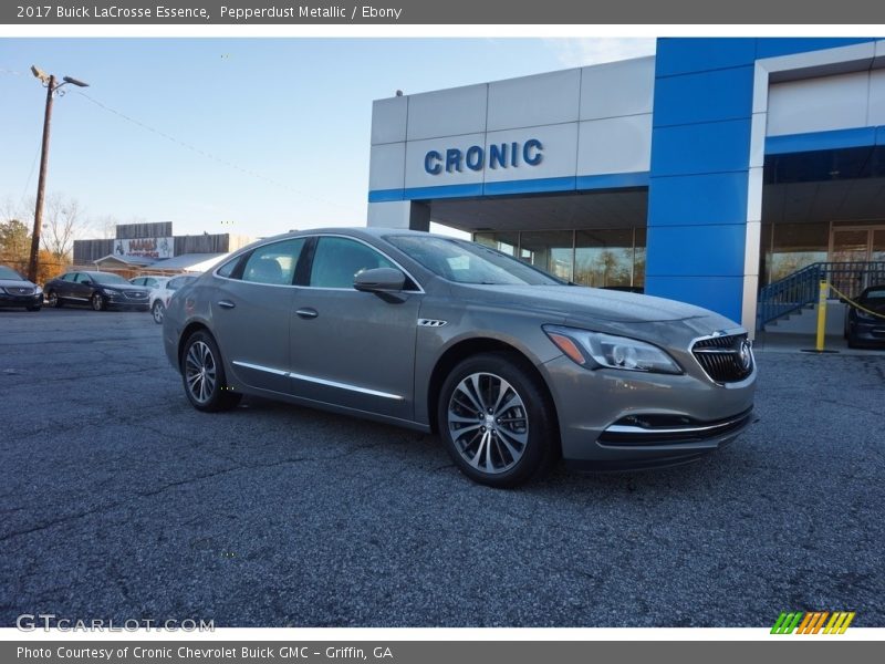 Pepperdust Metallic / Ebony 2017 Buick LaCrosse Essence