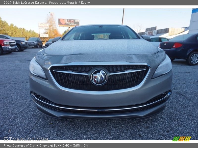 Pepperdust Metallic / Ebony 2017 Buick LaCrosse Essence