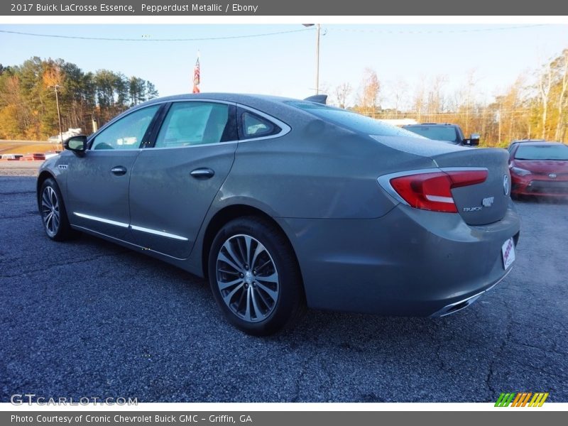 Pepperdust Metallic / Ebony 2017 Buick LaCrosse Essence