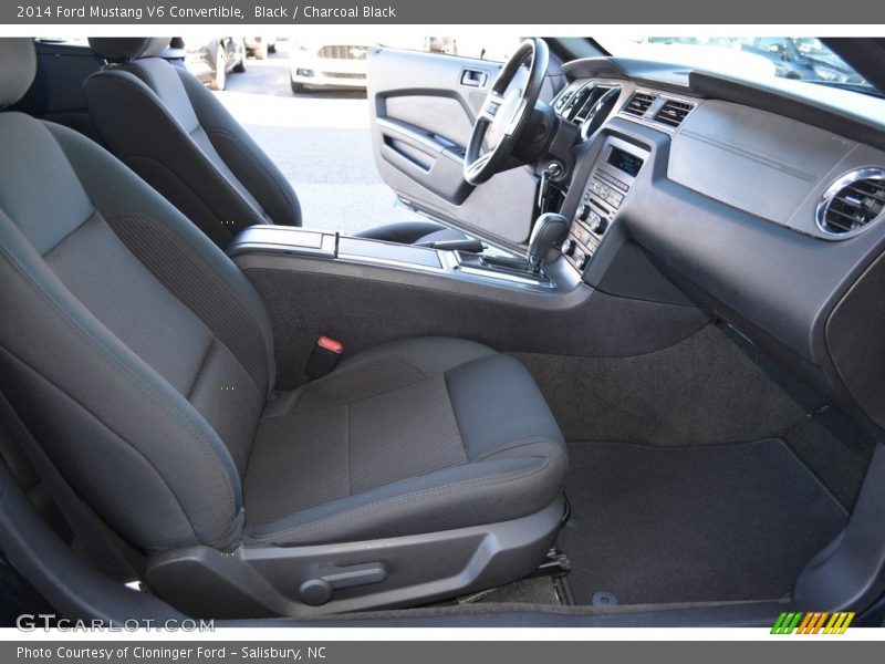 Black / Charcoal Black 2014 Ford Mustang V6 Convertible