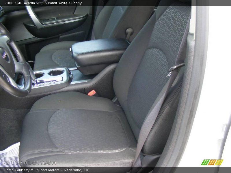 Summit White / Ebony 2008 GMC Acadia SLE
