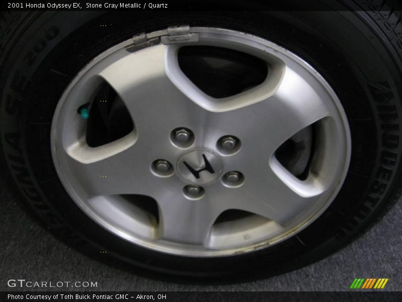 Stone Gray Metallic / Quartz 2001 Honda Odyssey EX