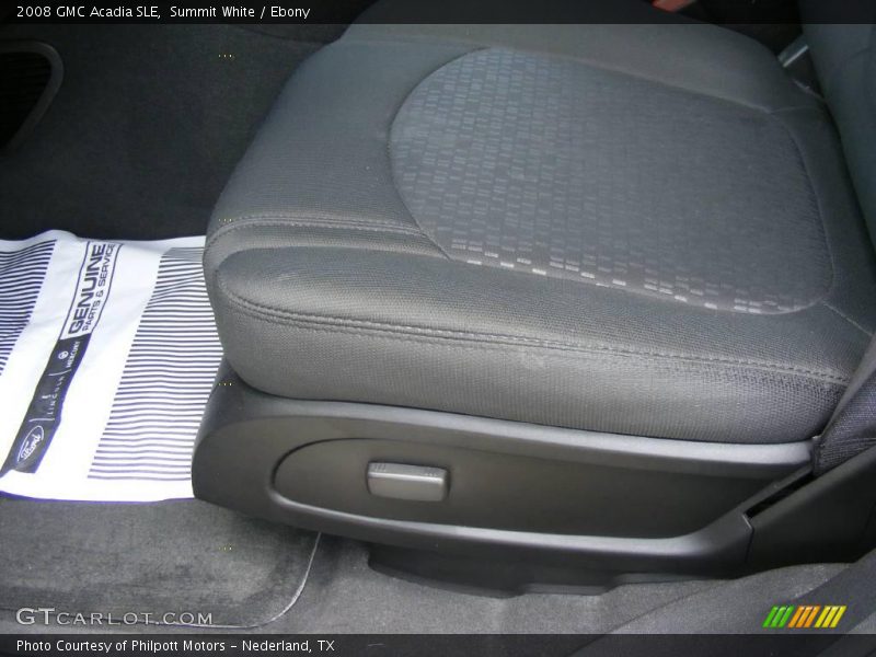 Summit White / Ebony 2008 GMC Acadia SLE