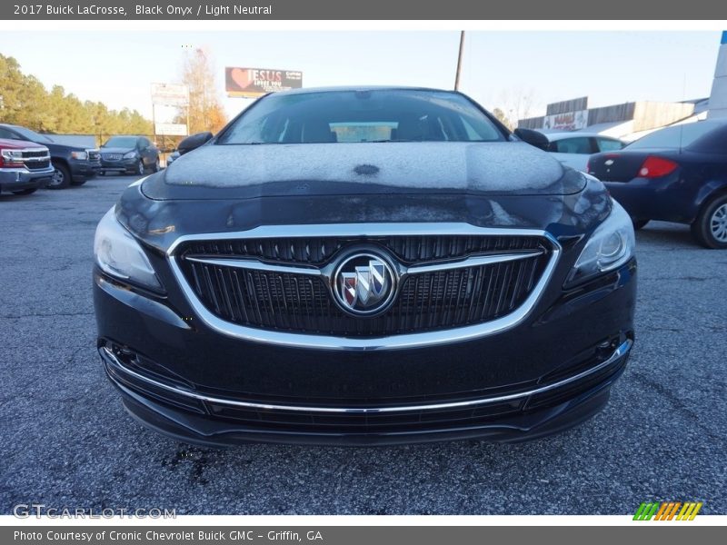 Black Onyx / Light Neutral 2017 Buick LaCrosse