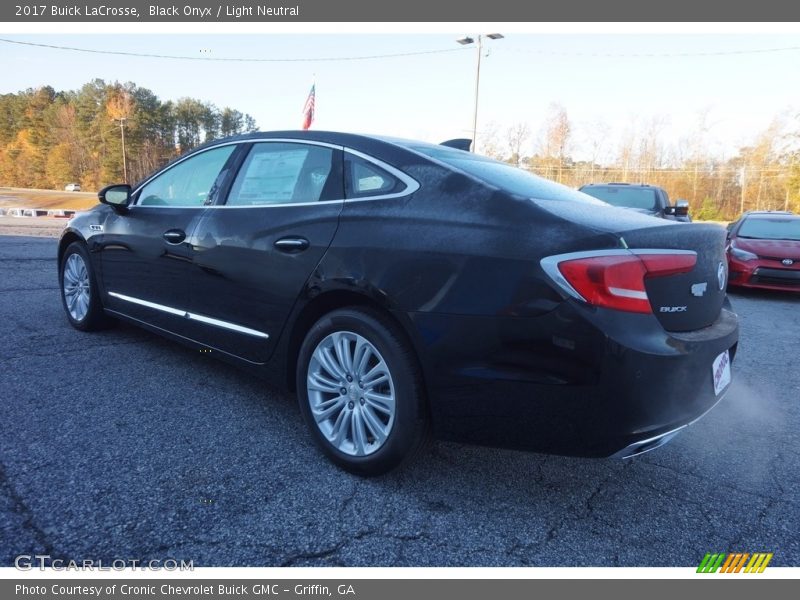 Black Onyx / Light Neutral 2017 Buick LaCrosse