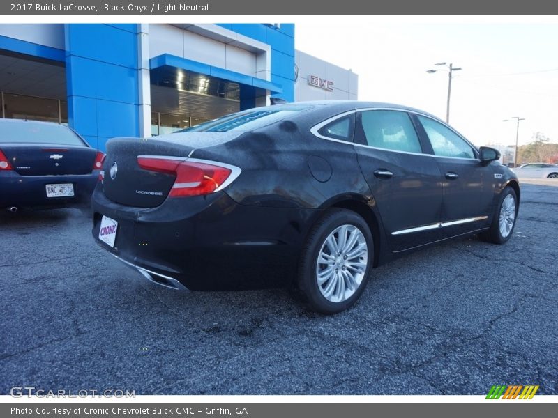 Black Onyx / Light Neutral 2017 Buick LaCrosse