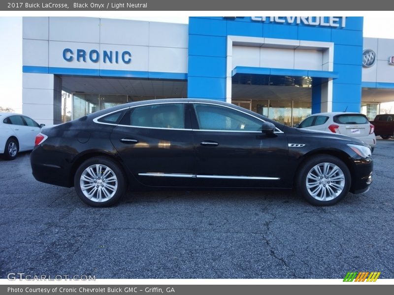 Black Onyx / Light Neutral 2017 Buick LaCrosse