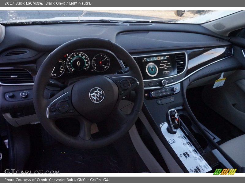 Black Onyx / Light Neutral 2017 Buick LaCrosse