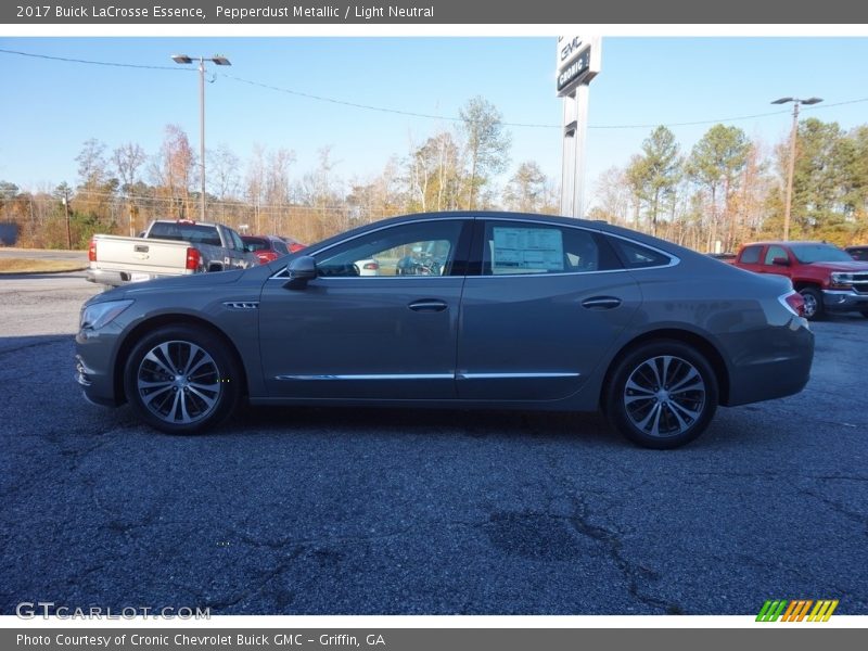 Pepperdust Metallic / Light Neutral 2017 Buick LaCrosse Essence