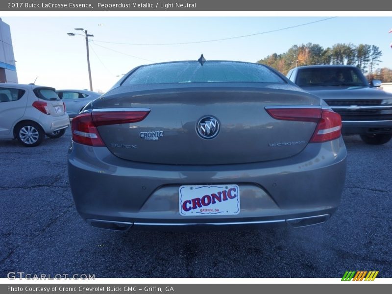 Pepperdust Metallic / Light Neutral 2017 Buick LaCrosse Essence