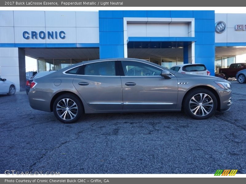 Pepperdust Metallic / Light Neutral 2017 Buick LaCrosse Essence