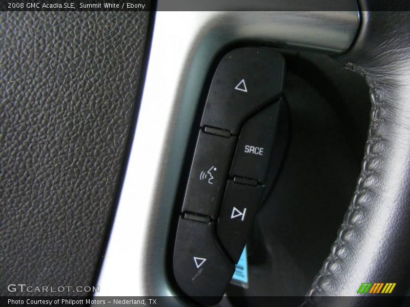 Summit White / Ebony 2008 GMC Acadia SLE