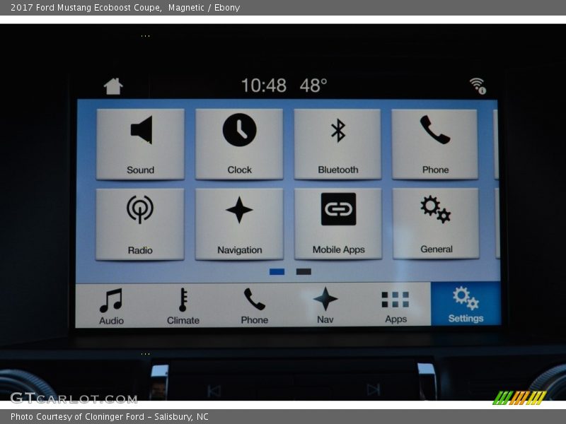 Magnetic / Ebony 2017 Ford Mustang Ecoboost Coupe