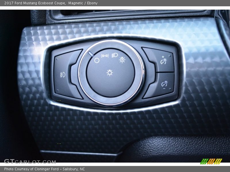Magnetic / Ebony 2017 Ford Mustang Ecoboost Coupe