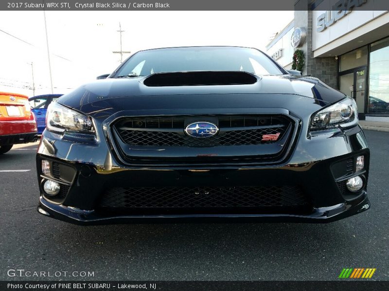 Crystal Black Silica / Carbon Black 2017 Subaru WRX STI