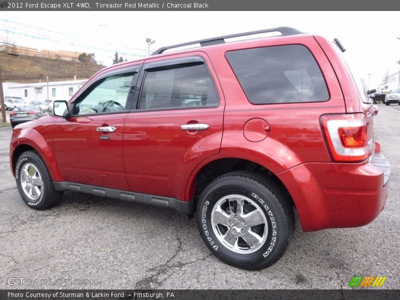 Toreador Red Metallic / Charcoal Black 2012 Ford Escape XLT 4WD
