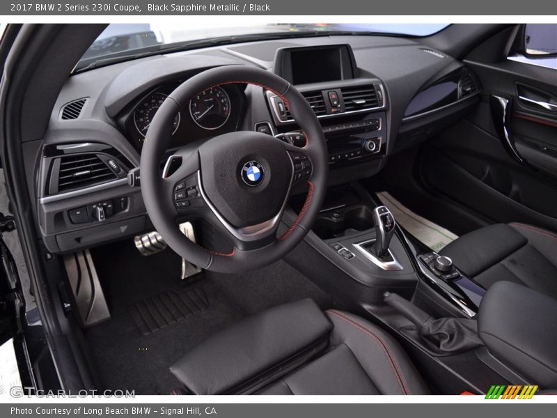 Black Sapphire Metallic / Black 2017 BMW 2 Series 230i Coupe