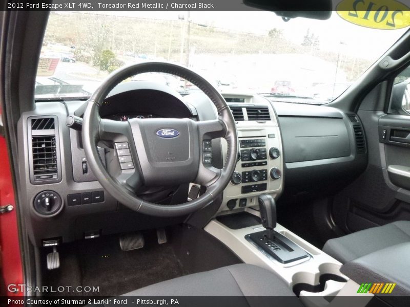 Toreador Red Metallic / Charcoal Black 2012 Ford Escape XLT 4WD
