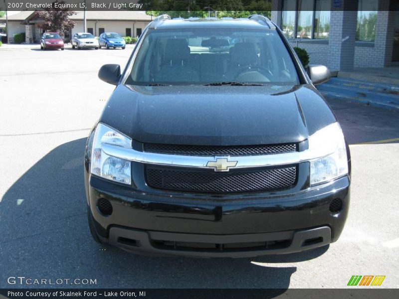 Black / Light Gray 2007 Chevrolet Equinox LS