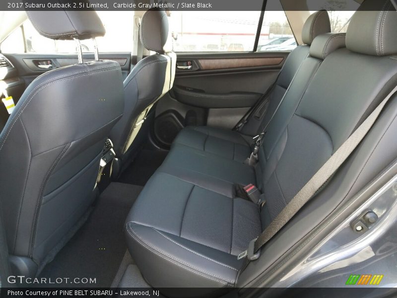 Carbide Gray Metallic / Slate Black 2017 Subaru Outback 2.5i Limited