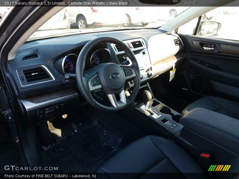 Carbide Gray Metallic / Slate Black 2017 Subaru Outback 2.5i Limited