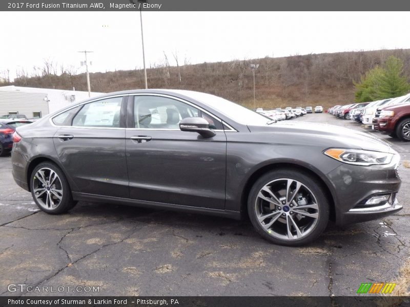 Magnetic / Ebony 2017 Ford Fusion Titanium AWD
