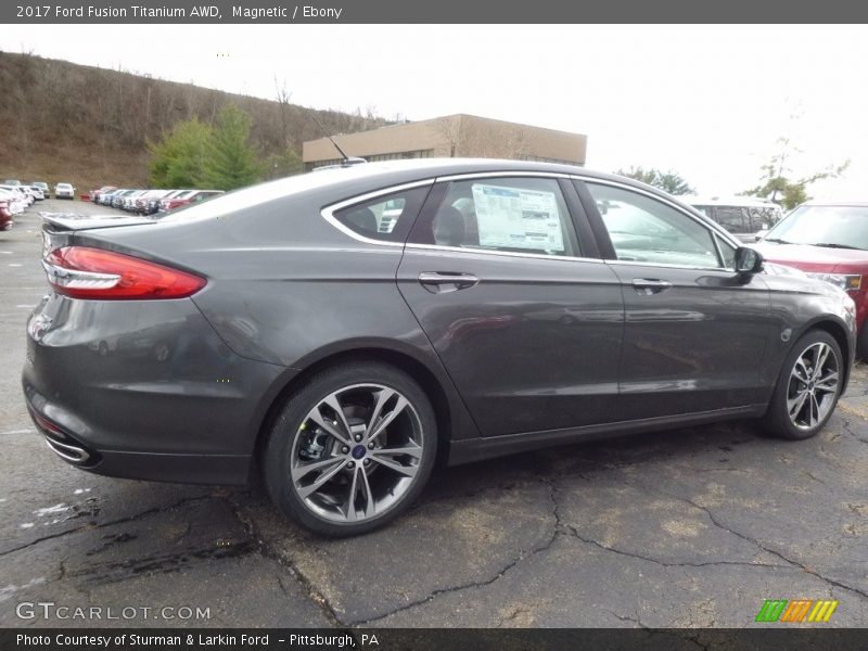 Magnetic / Ebony 2017 Ford Fusion Titanium AWD