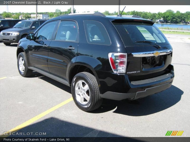 Black / Light Gray 2007 Chevrolet Equinox LS