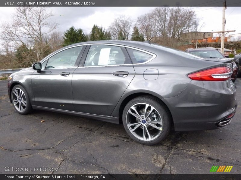 Magnetic / Ebony 2017 Ford Fusion Titanium AWD