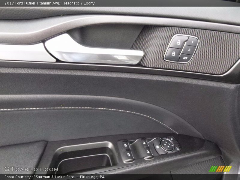 Magnetic / Ebony 2017 Ford Fusion Titanium AWD