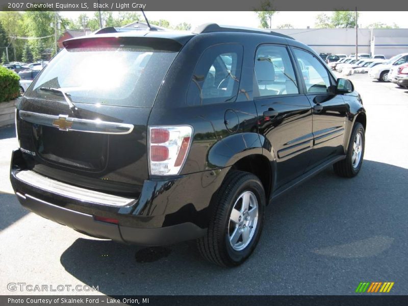 Black / Light Gray 2007 Chevrolet Equinox LS