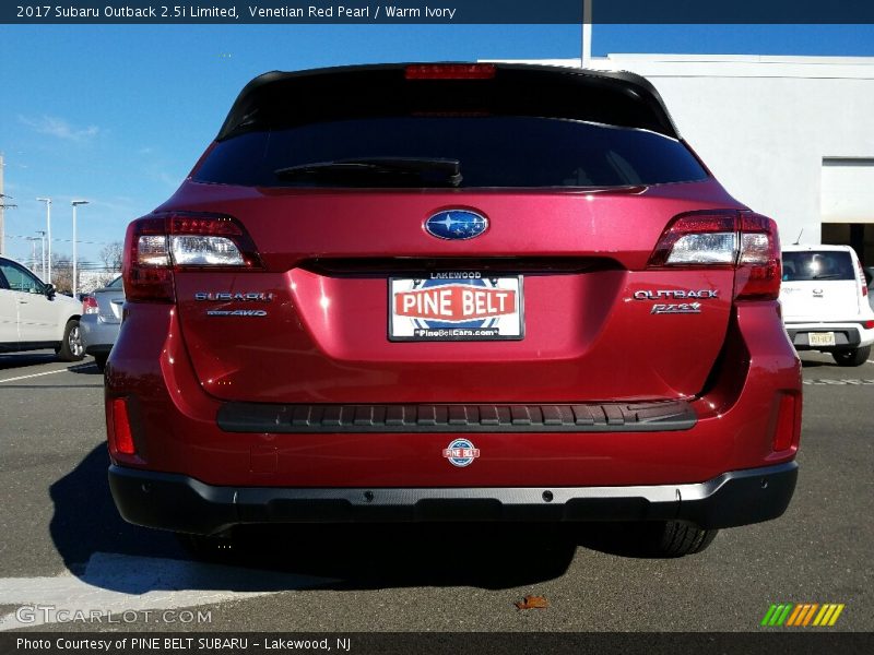 Venetian Red Pearl / Warm Ivory 2017 Subaru Outback 2.5i Limited