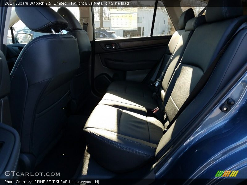 Twilight Blue Metallic / Slate Black 2017 Subaru Outback 2.5i Limited