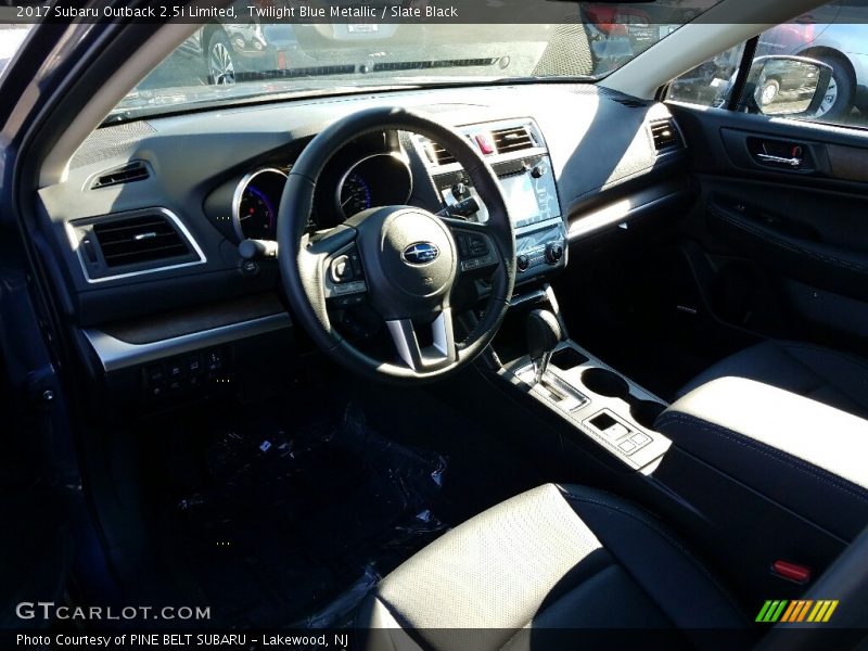 Twilight Blue Metallic / Slate Black 2017 Subaru Outback 2.5i Limited