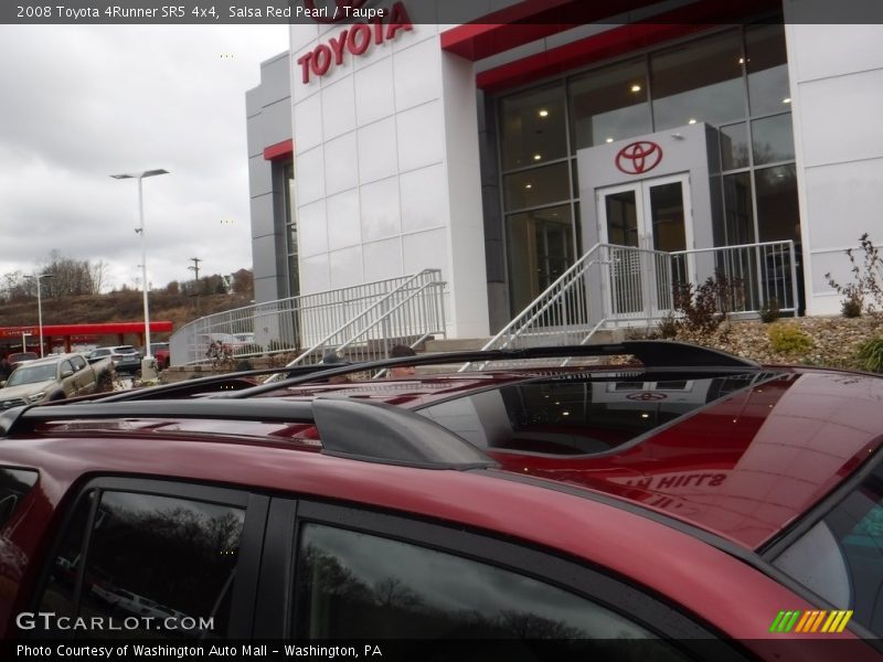 Salsa Red Pearl / Taupe 2008 Toyota 4Runner SR5 4x4