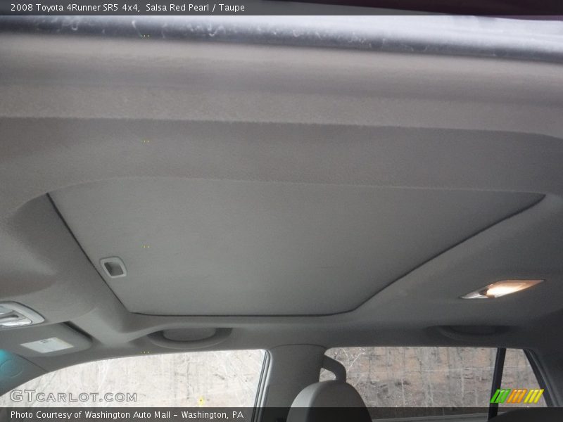 Salsa Red Pearl / Taupe 2008 Toyota 4Runner SR5 4x4