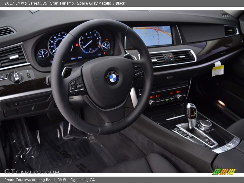 Space Gray Metallic / Black 2017 BMW 5 Series 535i Gran Turismo