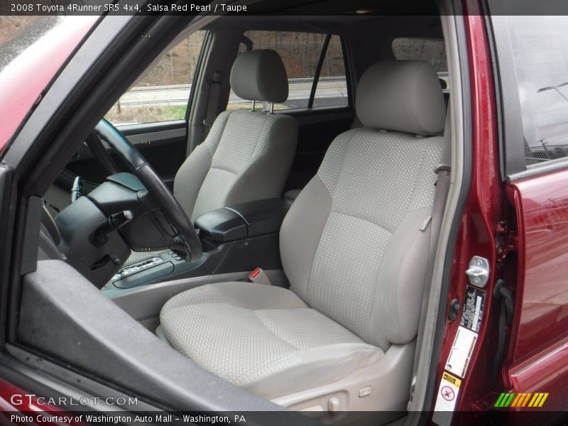 Salsa Red Pearl / Taupe 2008 Toyota 4Runner SR5 4x4