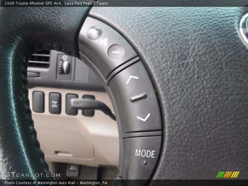 Salsa Red Pearl / Taupe 2008 Toyota 4Runner SR5 4x4