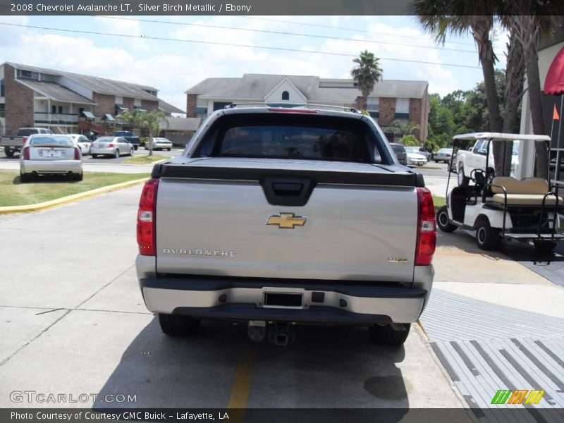 Silver Birch Metallic / Ebony 2008 Chevrolet Avalanche LT