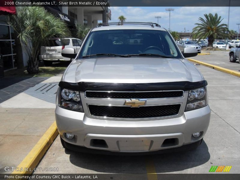 Silver Birch Metallic / Ebony 2008 Chevrolet Avalanche LT