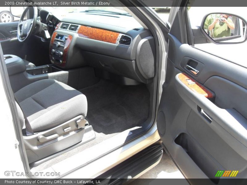 Silver Birch Metallic / Ebony 2008 Chevrolet Avalanche LT