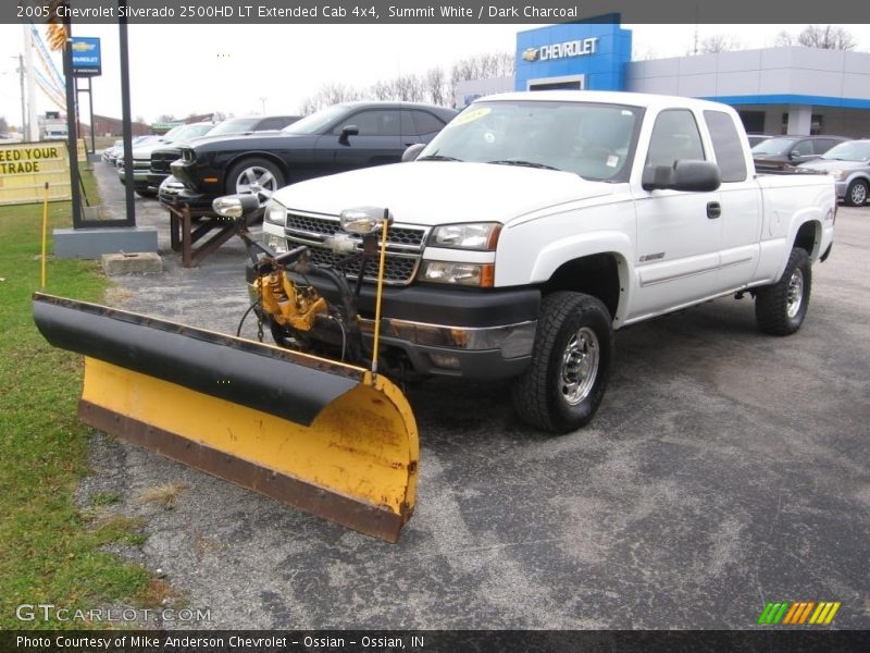Summit White / Dark Charcoal 2005 Chevrolet Silverado 2500HD LT Extended Cab 4x4