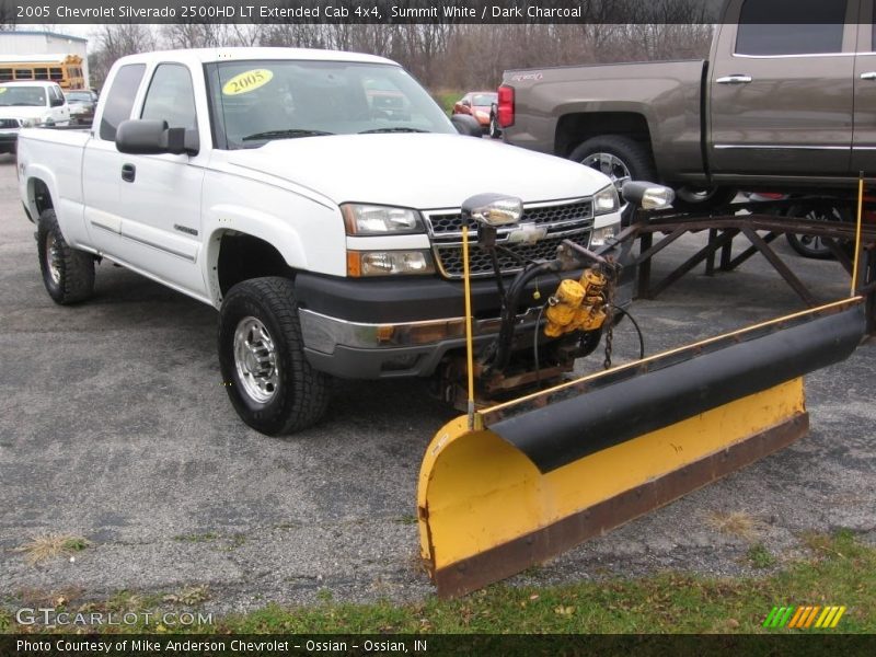 Summit White / Dark Charcoal 2005 Chevrolet Silverado 2500HD LT Extended Cab 4x4